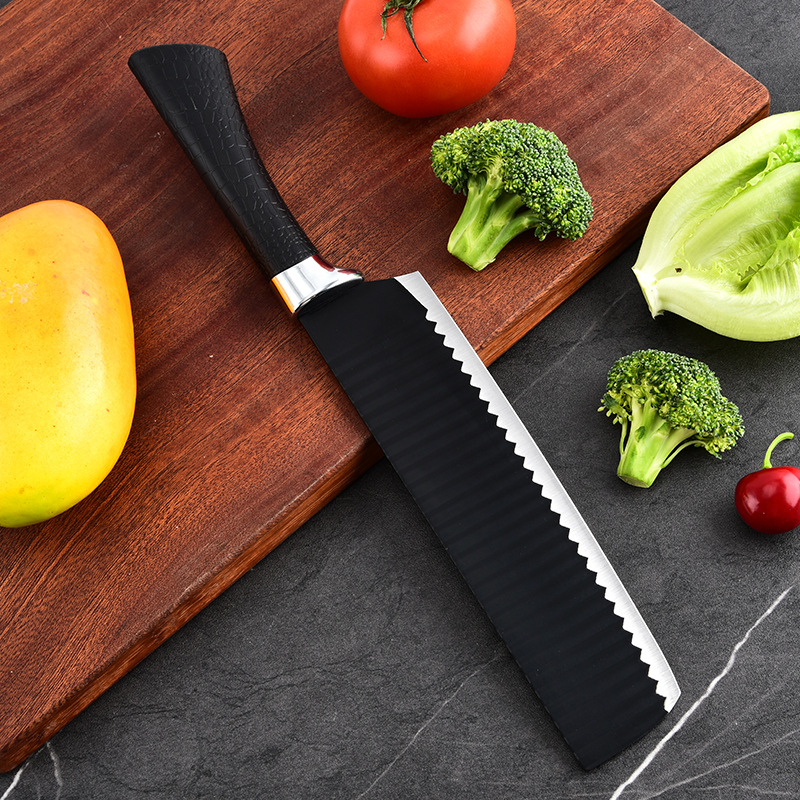 Combo Tabla Acero Peq + Set Cuchillos x6